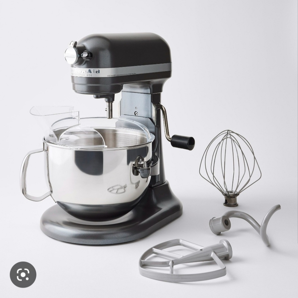 KitchenAid Mixer with attachments